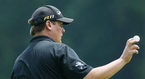 Jeff Quinney grabbed a share of the first round lead with a superb 63.