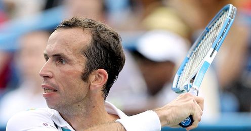 Back in the swing: Stepanek ended his lengthy wait for a title in style in Washington