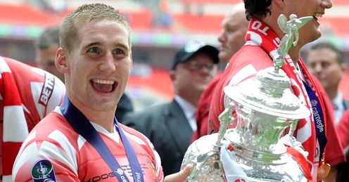 Sam Tomkins tasted Cup glory last year