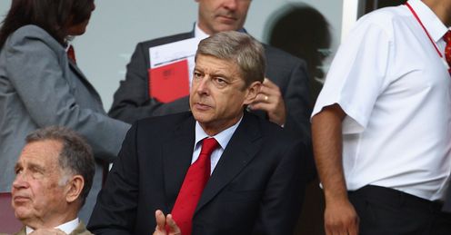 Arsene Wenger Arsenal v Udinese Champions League