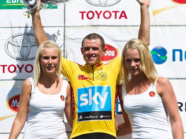 Gerrans mantiene otto secondi di vantaggio
