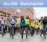 And they're off: Sir Chris and Alexandra get Sky Ride Manchester underway