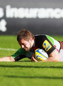 Three in a row for Quins Three in a row for Quins
