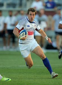 Chris Wyles in action for USA