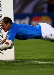 Italy v USA - Sergio Parisse try Italy v USA - Sergio Parisse try
