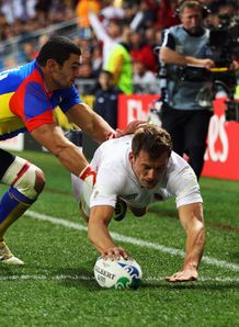 Mark Cueto number 3 England v Romania Mark Cueto number 3 England v Romania
