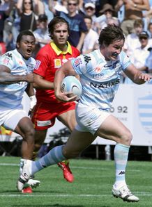 Racing French centre Henry Chavancy v perpignan Racing French centre Henry Chavancy v perpignan
