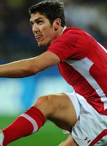 South Africa v Wales James Hook kicks South Africa v Wales James Hook kicks