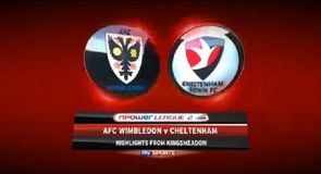 AFC Wimbledon 4-1 Cheltenham
