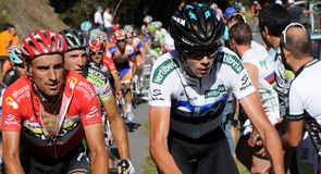 Chris Froome and Juan Jose Cobo went toe to toe on the final climb on stage 19