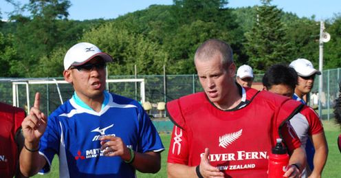 Dave training in Japan