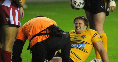 Jake Emmitt Castleford injured Jake Emmitt Castleford injured