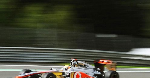 High velocity: Hamilton might just be suited to Monza's need for speed this year