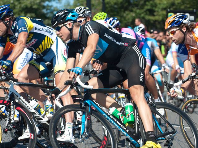 Edvald Boasson Hagen in action in Montreal in 2011