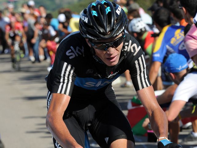 Froome: Moved onto the podium
