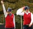 Paula Creamer (left): Simply loves the Solheim Cup