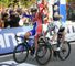 Cavendish celebrates his win