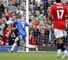 More Torres woe as he puts wide with the goal gaping at Old Trafford.