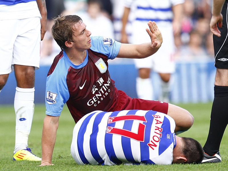 
				 QPR 1 Aston Villa 1  
			