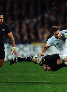 Alexis Palisson Richie McCaw New Zealand v France World Cup final