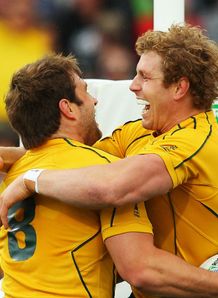 Australia romp to victory Australia romp to victory