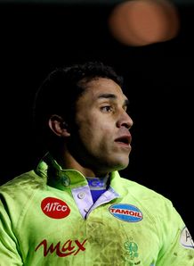 Brendan Williams in green Treviso shirt
