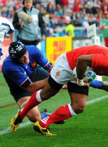 France v Tonga - Sukanaivalu Hufanga France v Tonga - Sukanaivalu Hufanga