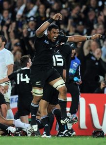 Jerome Kaino Rugby world cup final final whistle New Zealand France Jerome Kaino Rugby world cup final final whistle New Zealand France