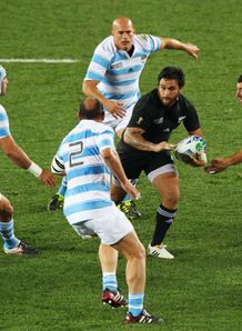 New Zealand v Argentina - Piri Weepu New Zealand v Argentina - Piri Weepu
