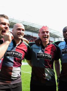 Nick Easter George Robson Joe Gray and Ugo Monye