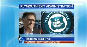 Plymouth out of administration