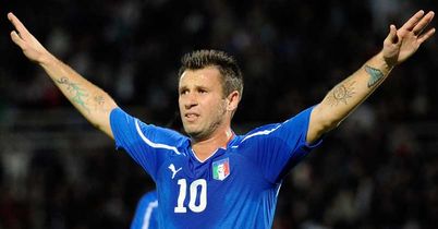 Cassano is Euro 2012 doubt
