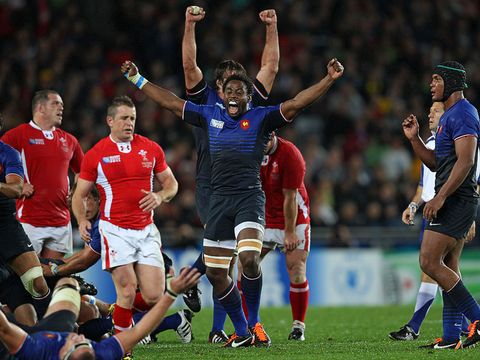 A man down and an opposition player with four arms, was just too much for the Welsh