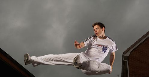 Aiming high: Aaron Cook has his sights set on Olympic success