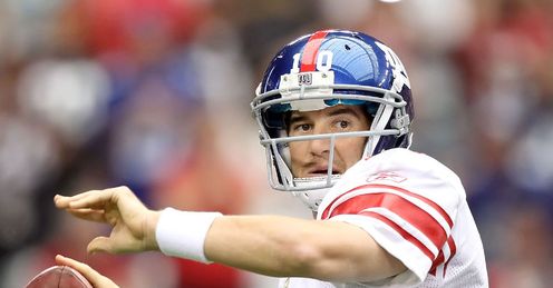 Growing force: New York are sitting pretty under Eli Manning's guidance