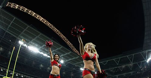 It's back: The NFL show rolls into London this weekend - but Simon says it isn't big news stateside