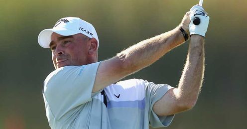 Thomas Bjorn: Has a neck injury