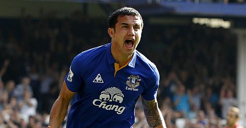Tim Cahill Everton Premier League