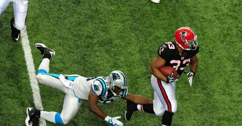 Dangerous: Michael Turner should find holes in the Titans' line