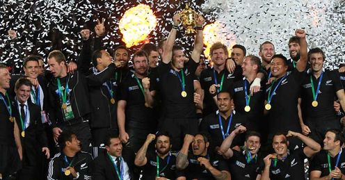 All Blacks: World Cup winning team