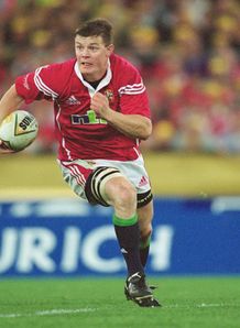 Brian O Driscoll as a 2001 British and Irish Lion Brian O Driscoll as a 2001 British and Irish Lion