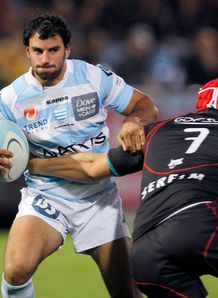 Gaetan Germain in action for Racing Metro Gaetan Germain in action for Racing Metro