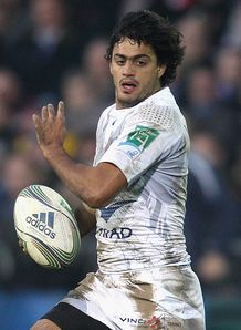 Martin Bustos Moyano in white for Montpellier Martin Bustos Moyano in white for Montpellier