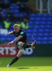 Tom Homer kick London Irish vs Edinburgh
