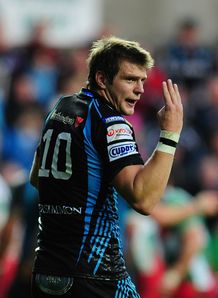Dan Biggar Ospreys v Biarritz Heineken Cup Liberty Stadium Nov 2011 Dan Biggar Ospreys v Biarritz Heineken Cup Liberty Stadium Nov 2011