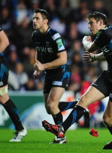 Dan Biggar Ospreys v Biarritz Heineken Cup Pool 5 Liberty Stadium Nov 2011 Dan Biggar Ospreys v Biarritz Heineken Cup Pool 5 Liberty Stadium Nov 2011