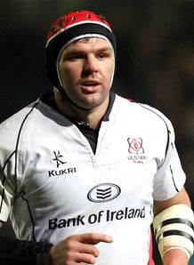 johann muller ulster v leicester HEC 2011 johann muller ulster v leicester HEC 2011