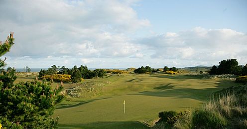 One of the holes at Oregon's Bandon Dunes Golf Resort