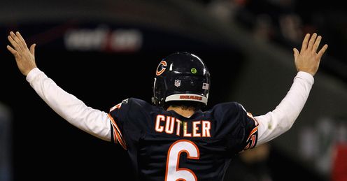 Cutler: the Chicago Bears QB will feature in the Sky Live clash with Green Bay