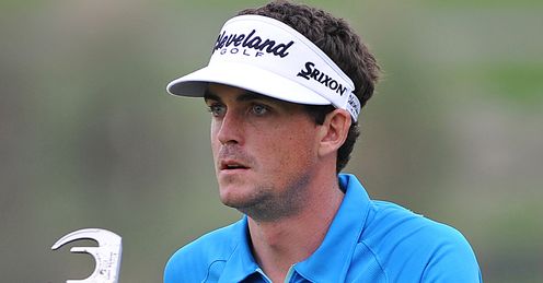 Keegan Bradley - is two shots in front